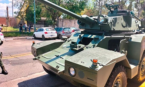 Ejército Mexicano se prepara con majestuosos vehículos blindados para desfile en honor a Morelos