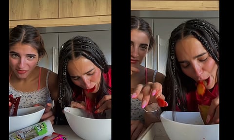 Bárbara de Regil come dulces y los escupe