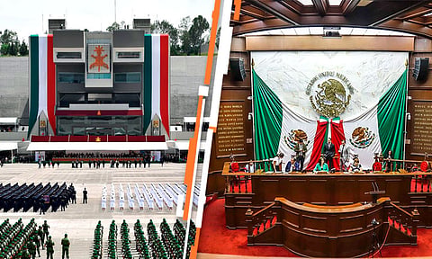 Al Heroico Colegio Militar, Presea Constitución de 1814, del Congreso de Michoacán