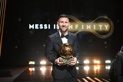 Messi gana su 8vo Balón de Oro