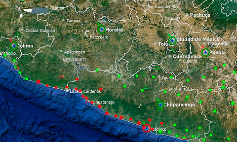 Recuperan 25% de zona de detección sísmica afectada; Michoacán opera con normalidad