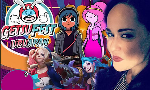 Uruapan: Karla Falcón viene al GetsuFest