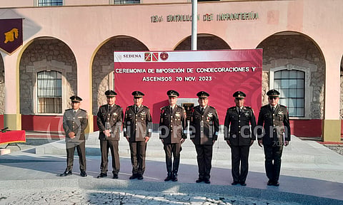 Participarán 300 efectivos de la 21 Zona Militar en desfile del 20 de Noviembre