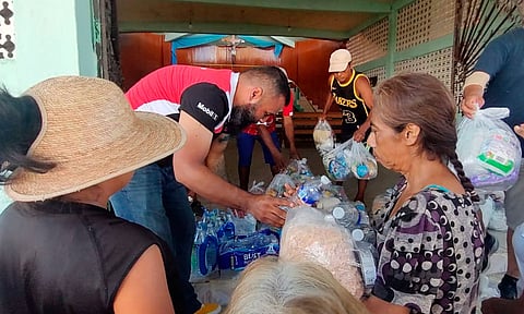 Llegan más apoyos de familias morelianas a localidades de Coyuca de Benítez, Guerrero