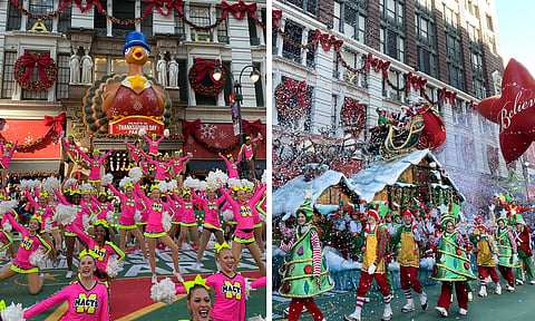 EU: este desfile marca el inicio de la navidad y así de espectacular fue
