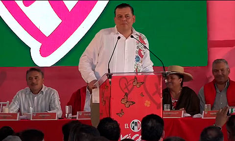 Los priístas michoacanos están con Xóchitl Gálvez, asegura Guillermo Valencia