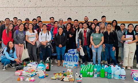 UMSNH tiene habilitado centro de acopio para apoyar a la población de Acapulco