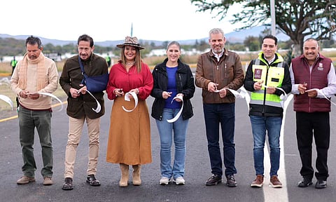 Inaugura Bedolla rehabilitación del Libramiento Zamora-Jacona; obra multianual