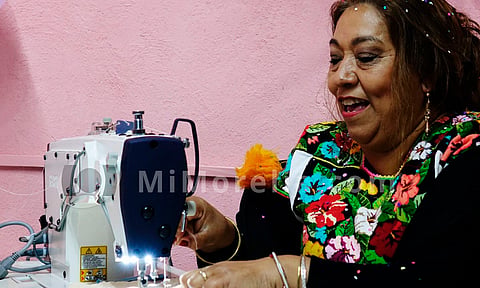 Inauguran talleres de mujeres constructoras de paz en Tangamandapio