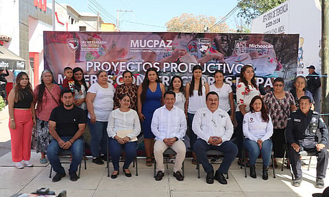 Proyectos productivos comunitarios fortalecen economía de mujeres michoacanas