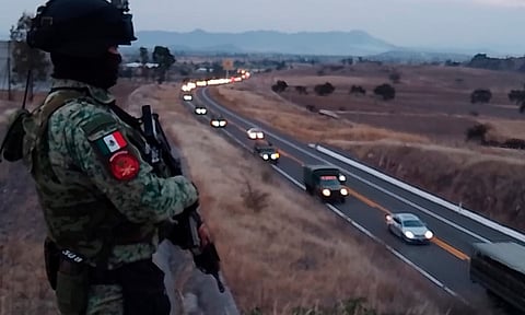 Llegan otros 550 efectivos de la Sedena a Michoacán
