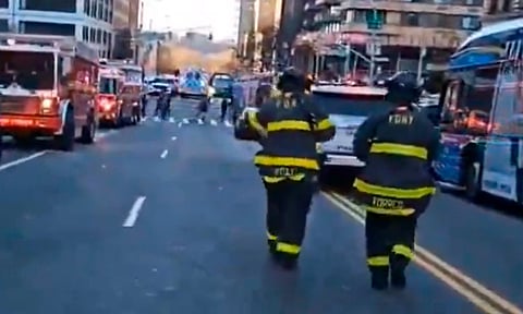 Choque de trenes en Nueva York deja 18 personas heridas