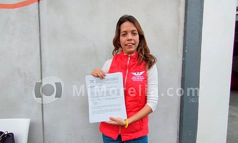 Andrea Ávila va nuevamente por el distrito XVI de Morelia