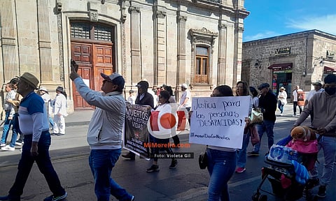 Participa Morelia en la Marcha Nacional contra la Inseguridad