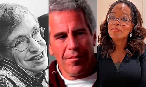 Revelan nombres de celebridades supuestamente vinculadas con Epstein y el tráfico sexual