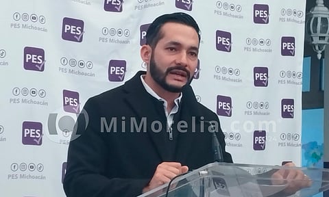 Carlos Morales no será candidato del PES, aclara dirigente en Michoacán