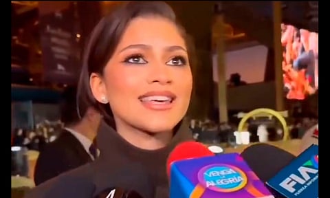 “Güer du yu liv, Spiderman?”, le pregunta reportero de Venga La Alegría a Zendaya; las redes no lo perdonan
