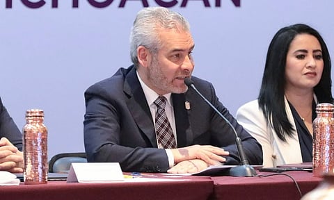 Michoacán, de los estados con menos incidentes en transporte de carga federal: gobernador
