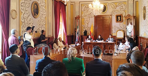 Autoriza Cabildo moreliano envío al Congreso de la Cuenta Pública del primer trimestre de 2024