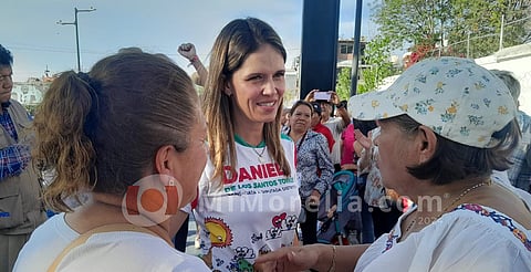 La seguridad comienza con la niñez, señala Daniela de los Santos en su arranque