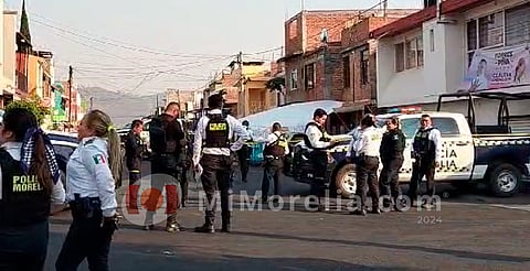 Ataque a balazos en Morelia deja 2 muertos y un herido