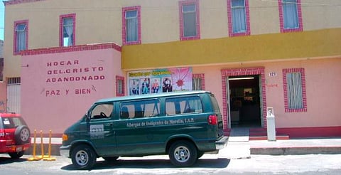 El asilo "Cristo abandonado", ofrece servicio tipo guardería por un bajo costo