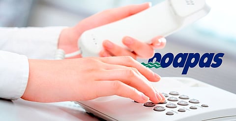 OOAPAS restablece su número oficial de atención telefónica