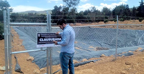Clausura Proam 4 ollas de agua en cuenca del lago de Pátzcuaro