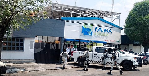 Encuentran explosivo falso en Acuario de la avenida Lázaro Cárdenas