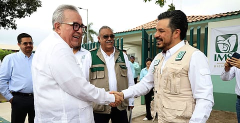 El director general del IMSS y el gobernador de Sinaloa supervisaron el avance de IMSS-Bienestar