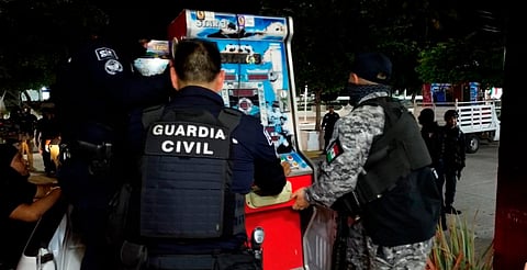 Se han asegurado más de mil 200 maquinitas tragamonedas: SSP