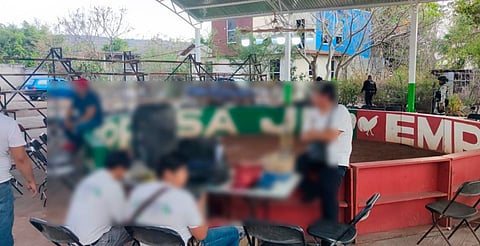 Agentes federales, estatales y municipales, cancelan palenque clandestino en Benito Juárez