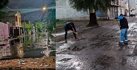 OOAPAS activó protocolo de prevención por lluvias al Norte de Morelia