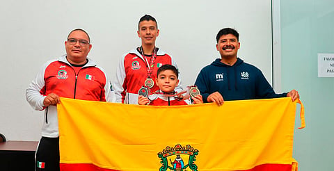 Lograron una cosecha de 3 preseas: dos de oro y una de plata