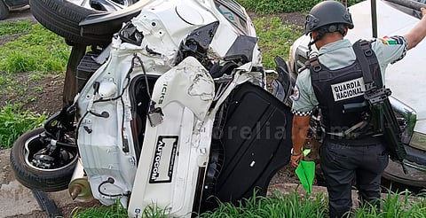 Se registran otros 4 accidentes en la autopista Siglo XXI