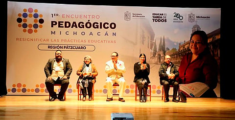 Pátzcuaro vive Encuentro Pedagógico; destacan proyectos interculturales: SEE