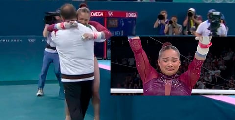 Gimnasta mexicana participó con tendón lesionado en los Olímpicos; terminó en lágrimas