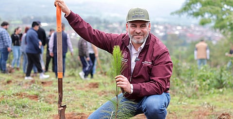 Bedolla arranca reforestación de un millón y medio de árboles en la cuenca del lago de Pátzcuaro