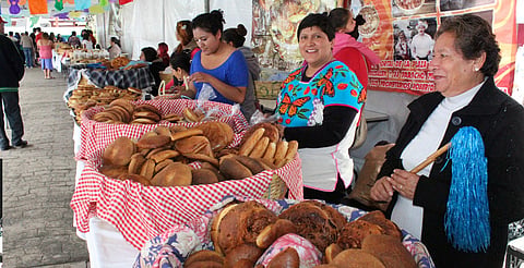 Los visitantes podrán disfrutar de deliciosos atoles y comida tradicional