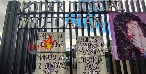 Exige colectiva "Incendiarias" pena máxima contra Alexis N., presunto feminicida de Marijó