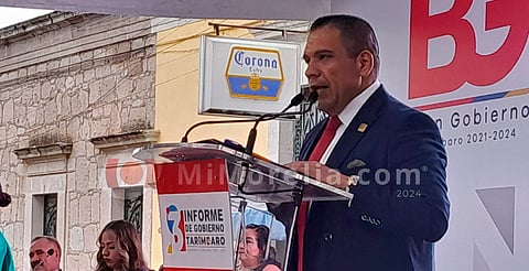 Presenta Bladimir González su tercer informe de gobierno