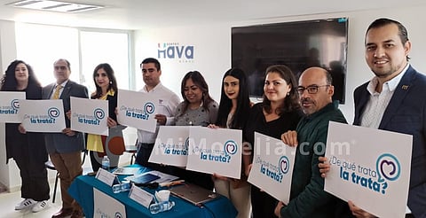 Presentan en Morelia campaña "¿De qué trata la trata?"