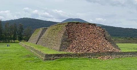 Alistan proyecto de restauración de pirámide de Ihuatzio; costaría 3mdp