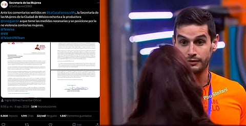 Secretaría de las Mujeres de CDMX pide eliminación de Adrián Marcelo de La Casa de los Famosos