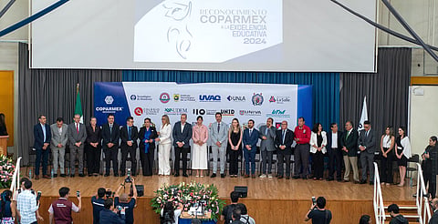 Coparmex Michoacán reconoce a más de 120 alumnos de excelencia académica