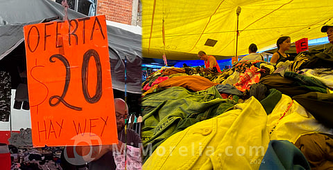 ¿Quién para ir a la paca? En estos tianguis de Morelia armas outfits desde 10 pesos