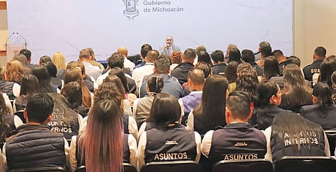 Capacita TJAM a cuerpos de seguridad