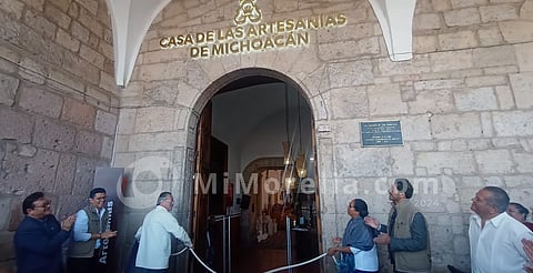 Formalizan el regreso del nombre de Casa de las Artesanías
