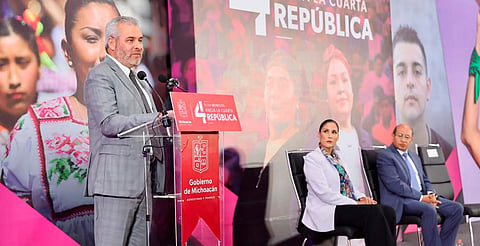 Confía Bedolla en mayoría de Morena para reformas del Plan Morelos en Michoacán