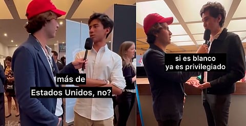 "Trump no es racista" jóvenes participan en evento a favor de Trump en México